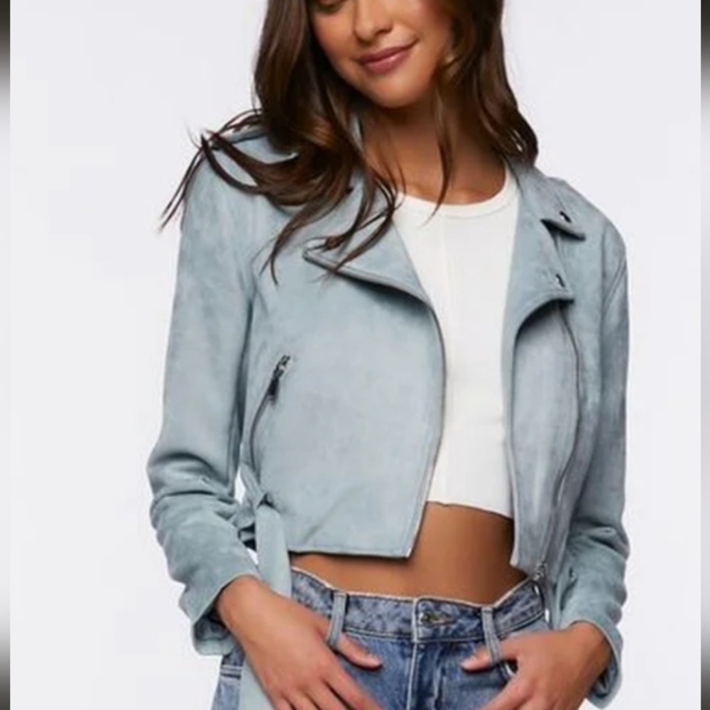 Forever 21 suede jacket